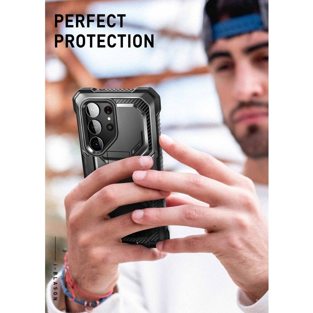 Hurtownia GSM - Etui Supcase IBLSN Armorbox 2-Set Samsung Galaxy S23 Ultra Negru - SPC351 - {ean13} - Hurt