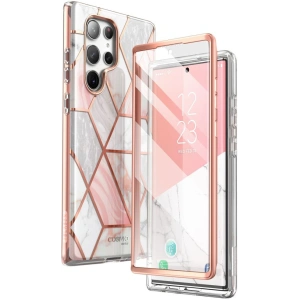 Wholesale Supcase Cosmo Samsung Galaxy S23 Ultra Marble Pink - SPC353 - {ean13} - Hurt