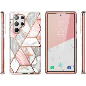 Wholesale Supcase Cosmo Samsung Galaxy S23 Ultra Marble Pink - SPC353 - {ean13} - Hurt