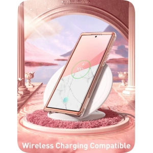 Wholesale Supcase Cosmo Samsung Galaxy S23 Ultra Marble Pink - SPC353 - {ean13} - Hurt