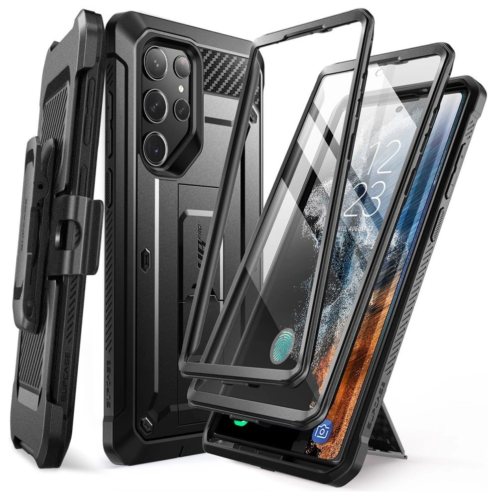 Hurtownia GSM - Etui Supcase Unicorn Beetle Pro 2-Set Samsung Galaxy S23 Ultra Negru - SPC356 - {ean13} - Hurt
