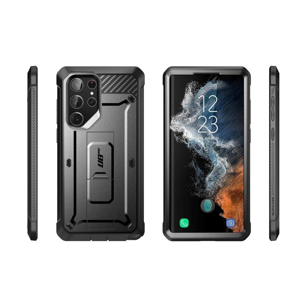 Hurtownia GSM - Etui Supcase Unicorn Beetle Pro 2-Set Samsung Galaxy S23 Ultra Negru - SPC356 - {ean13} - Hurt