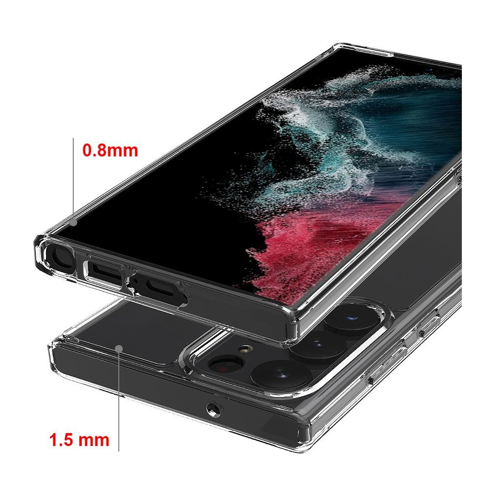 Hurtownia GSM - Etui Tech-Protect Flexair Hybrid Samsung Galaxy S23 Ultra Clear - THP1697 - {ean13} - Hurt