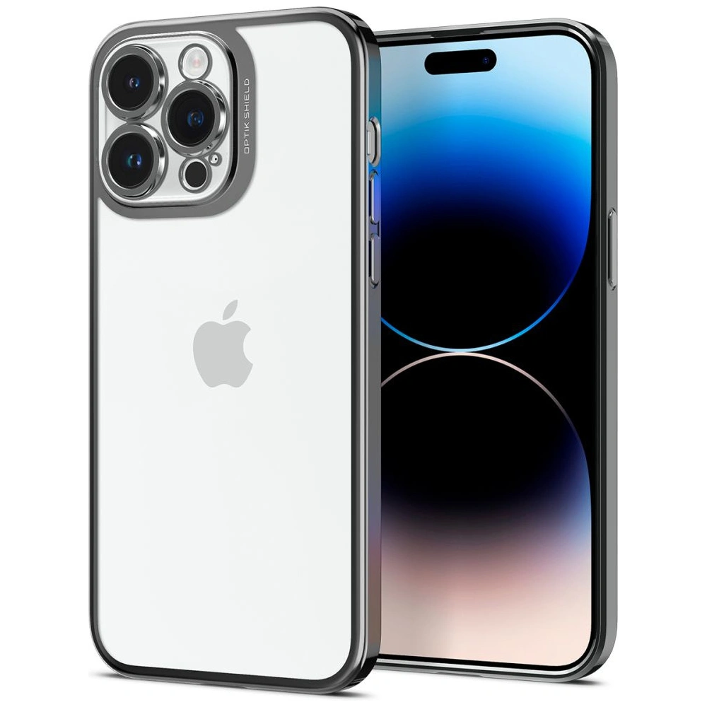 Wholesale Spigen Optik Crystal Apple iPhone 14 Pro Max Chrome Grey - SPN2618 - {ean13} - Hurt