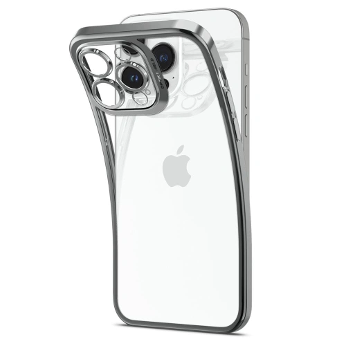Etui Spigen Optik Crystal Apple iPhone 14 Pro Chrome Grey