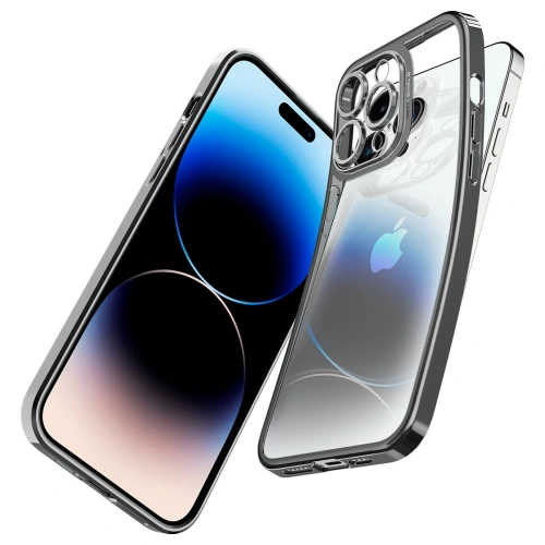 Etui Spigen Optik Crystal Apple iPhone 14 Pro Chrome Grey
