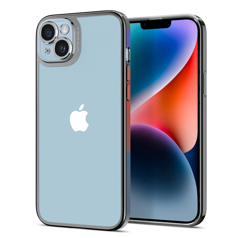 Hurtownia GSM - Etui Spigen Optik Crystal Apple iPhone 14 Chrome Szürke - SPN2620 - {ean13} - Hurt