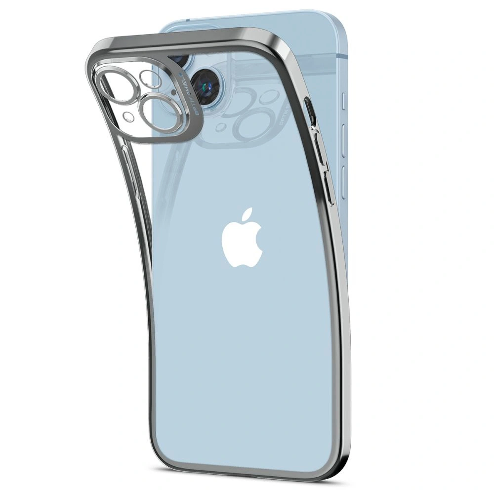 Hurtownia GSM - Etui Spigen Optik Crystal Apple iPhone 14 Chrome Grey - SPN2620 - {ean13} - Hurt