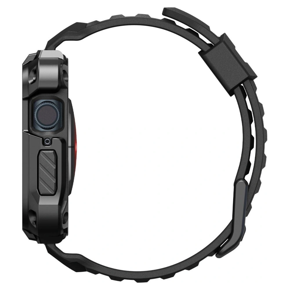 Hurtownia GSM - Pasek Spigen Tough Armor Pro Apple Watch 4/5/6/7/8/9/SE 44/45mm Fekete Fém - SPN2623 - {ean13} - Hurt