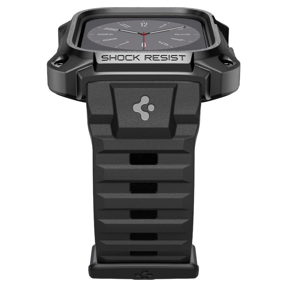 Hurtownia GSM - Pasek Spigen Tough Armor Pro Apple Watch 4/5/6/7/8/9/SE 44/45mm Fekete Fém - SPN2623 - {ean13} - Hurt