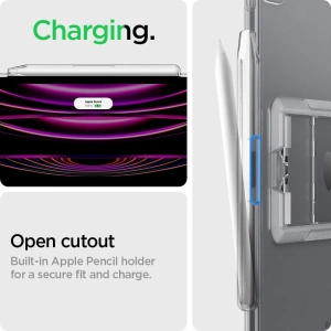 Hurtownia GSM - Etui Spigen Airskin Hybrid S Apple iPad Pro 12.9 2021/2022 (5. și 6. generație) Crystal Clear - SPN2624 - {ean13} - Hurt