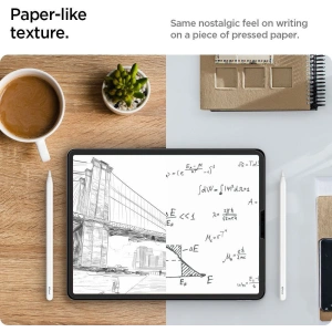 Hurtownia GSM - Fólia Spigen Papír Touch Apple iPad Pro 12.9 2020/2021/2022 (4., 5. és 6. generáció) Matt Átlátszó - SPN2625 - {ean13} - Hurt