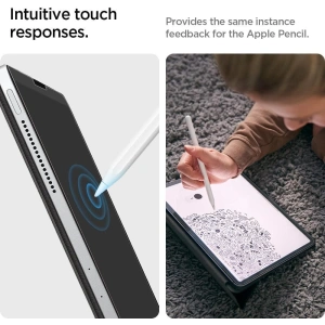 Hurtownia GSM - Folie Spigen Paper Touch Pro Apple iPad Air 10.9 2020/2022 (4, 5. Gen) / iPad Pro 11 2020/2021/2022 (2, 3 und 4. Gen) / iPad Air 11 2024 (6. Generation) Matt Klar - SPN2626 - {ean13} - Hurt