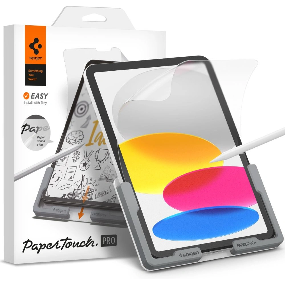 Hurtownia GSM - Fólia Spigen Paper Touch Pro Apple iPad 10.9 2022 (10. generációs) Matt Átlátszó - SPN2627 - {ean13} - Hurt