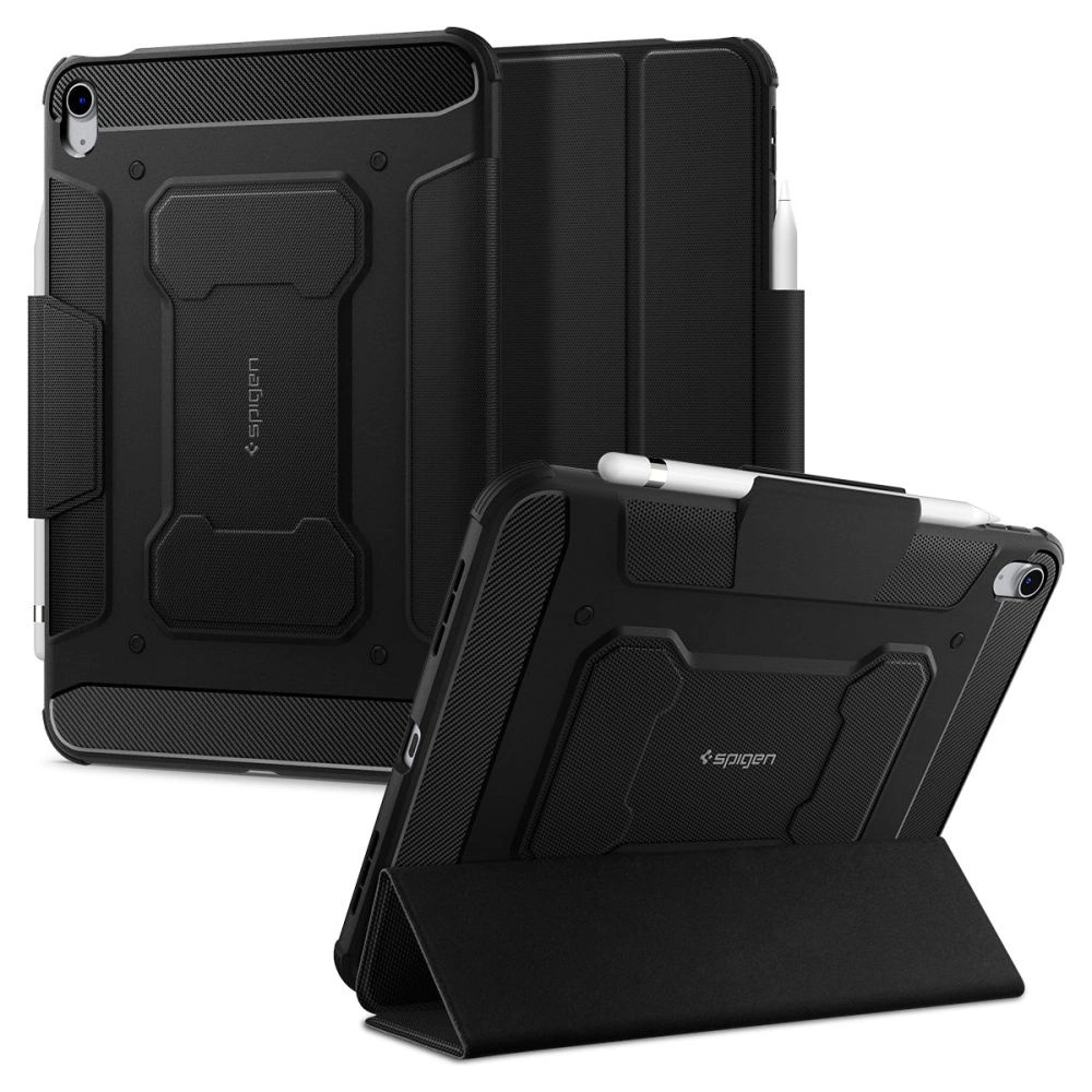 Hurtownia GSM - Etui Spigen Rugged Armor Pro Apple iPad 10.9 2022 (10. generációs) Fekete - SPN2628 - {ean13} - Hurt