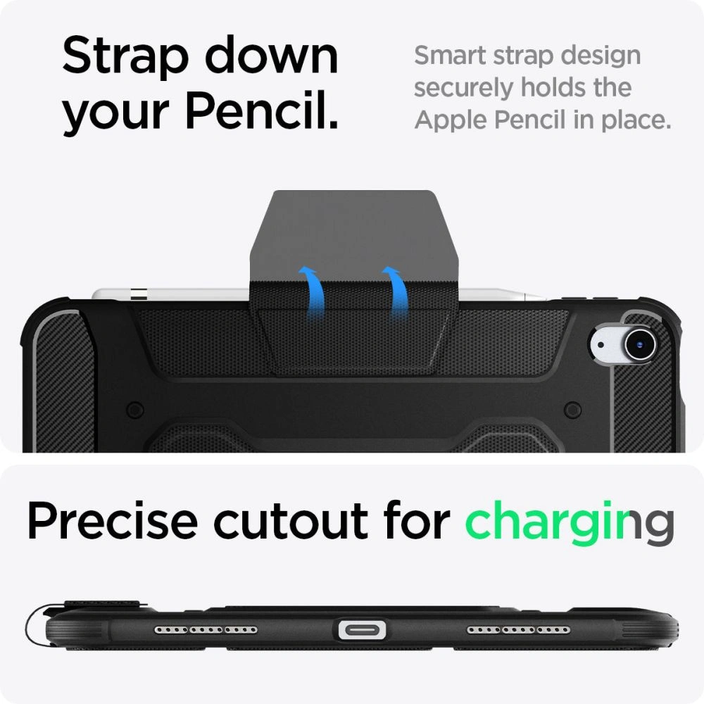 Hurtownia GSM - Etui Spigen Rugged Armor Pro Apple iPad 10.9 2022 (10. generacji) Black - SPN2628 - {ean13} - Hurt