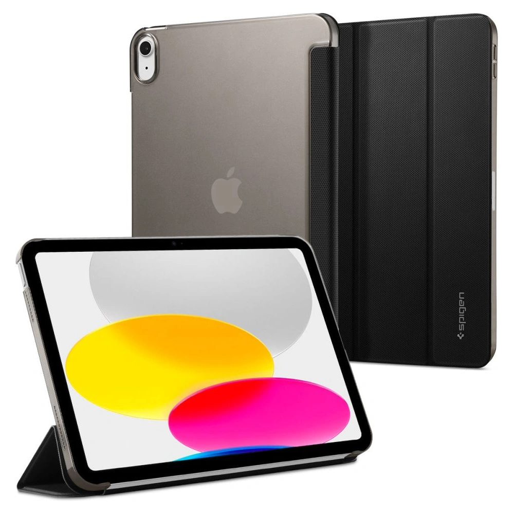 Hurtownia GSM - Etui Spigen Liquid Air Folio Apple iPad 10.9 2022 (10. generációs) Fekete - SPN2629 - {ean13} - Hurt