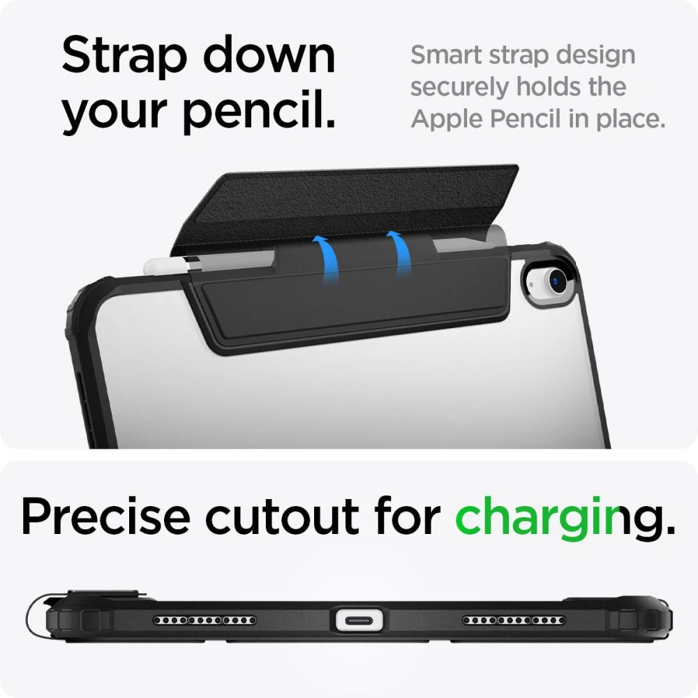 Hurtownia GSM - Etui Spigen Ultra Hybrid Pro Apple iPad 10.9 2022 (10. generacji) Black - SPN2632 - {ean13} - Hurt