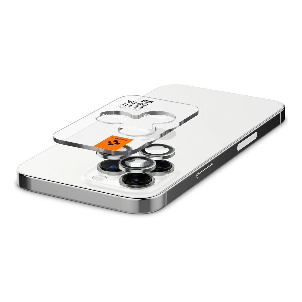 Hurtownia GSM - Edzett üveg Spigen Optik.tr ez Fit Camera Protector Apple iPhone 14 Pro/14 Pro Max Silver [2 PACK] - SPN2634 - {ean13} - Hurt