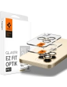 Tvrzené sklo na aparát Spigen Optik.tr ez Fit Camera Protector Apple iPhone 14 Pro/14 Pro Max Gold [2 PACK]