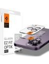 Tvrdé sklo na fotoaparát Spigen Optik.tr ez Fit Camera Protector Apple iPhone 14 Pro/14 Pro Max Deep Purple [2 PACK]