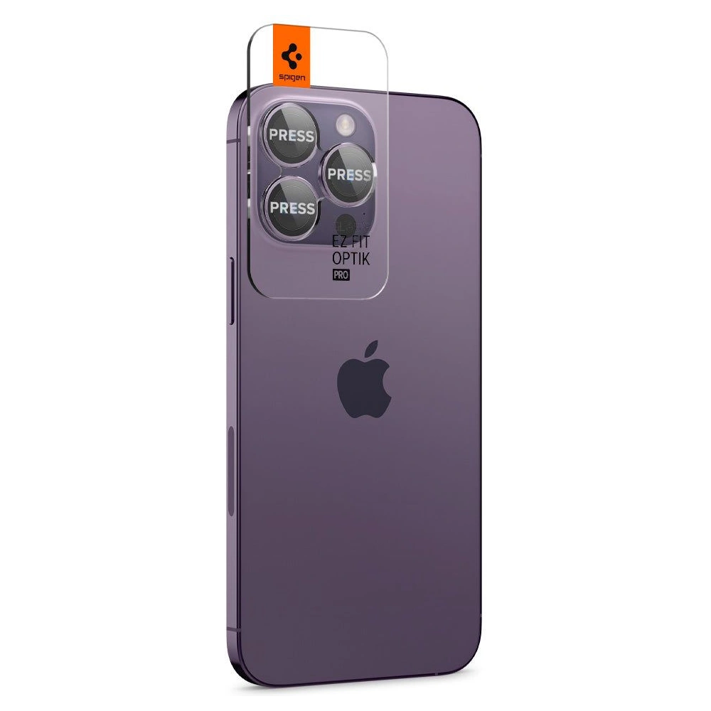 Hurtownia GSM - Tvrdé sklo na fotoaparát Spigen Optik.tr ez Fit Camera Protector Apple iPhone 14 Pro/14 Pro Max Deep Purple [2 PACK] - SPN2636 - {ean13} - Hurt