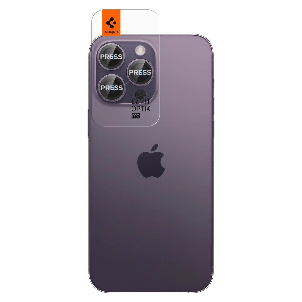 Hurtownia GSM - Tvrdé sklo na fotoaparát Spigen Optik.tr ez Fit Camera Protector Apple iPhone 14 Pro/14 Pro Max Deep Purple [2 PACK] - SPN2636 - {ean13} - Hurt