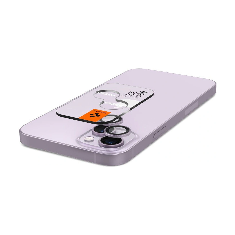 Hurtownia GSM - Tvrzené sklo na aparát Spigen Optik.tr ez Fit Camera Protector Apple iPhone 14/14 Plus Purple [2 PACK] - SPN2637 - {ean13} - Hurt
