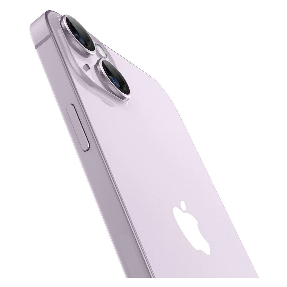 Hurtownia GSM - Edzett üveg Spigen Optik.tr ez Fit Camera Protector Apple iPhone 14/14 Plus Purple [2 PACK] - SPN2637 - {ean13} - Hurt