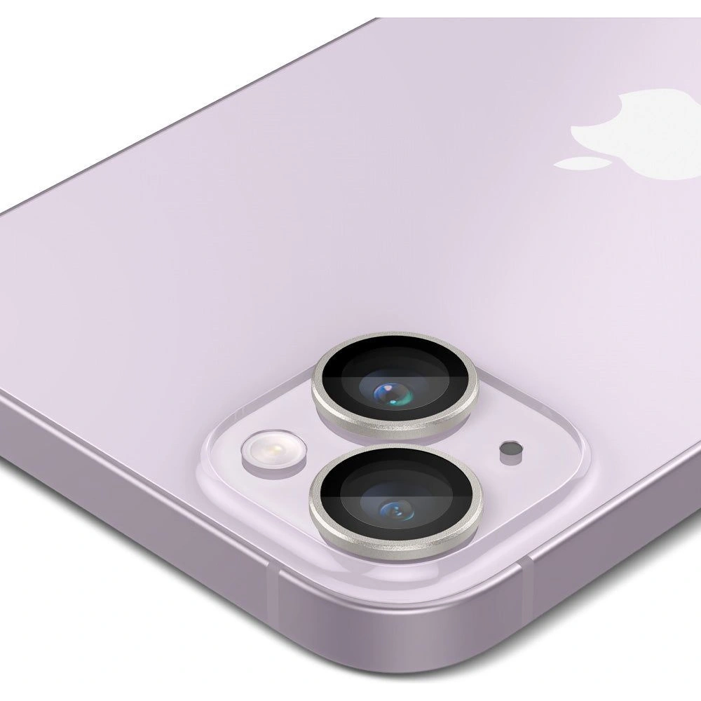 Hurtownia GSM - Edzett üveg Spigen Optik.tr ez Fit Camera Protector Apple iPhone 14/14 Plus Purple [2 PACK] - SPN2637 - {ean13} - Hurt