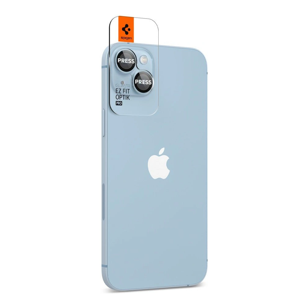 Hurtownia GSM - Tvrzené sklo na aparát Spigen Optik.tr ez Fit Camera Protector Apple iPhone 14/14 Plus Blue [2 PACK] - SPN2638 - {ean13} - Hurt