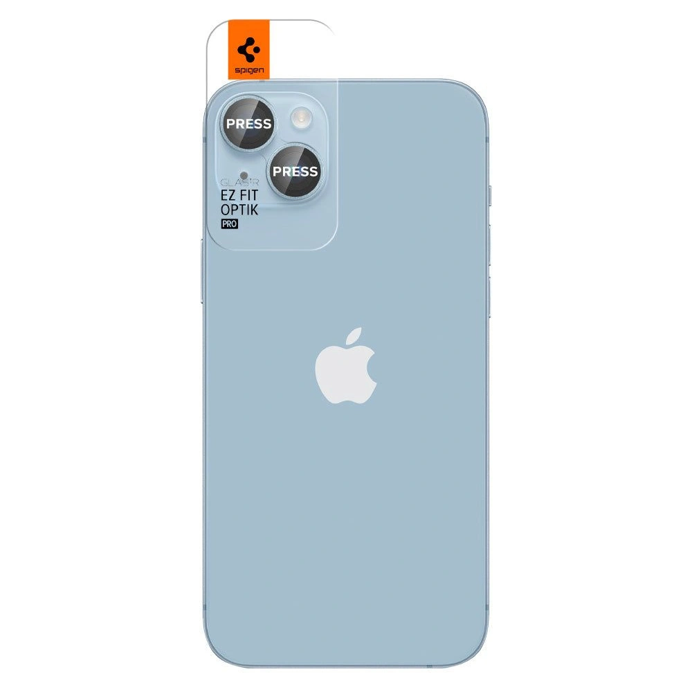 Hurtownia GSM - Tvrzené sklo na aparát Spigen Optik.tr ez Fit Camera Protector Apple iPhone 14/14 Plus Blue [2 PACK] - SPN2638 - {ean13} - Hurt