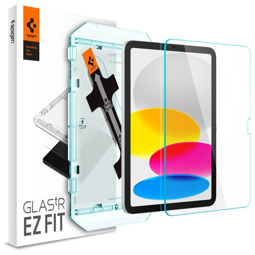 Hurtownia GSM - Gehärtetes Glas Spigen GLAS.tR ez Fit Apple iPad 10.9 2022 (10. Generation) Klar - SPN2639 - {ean13} - Hurt