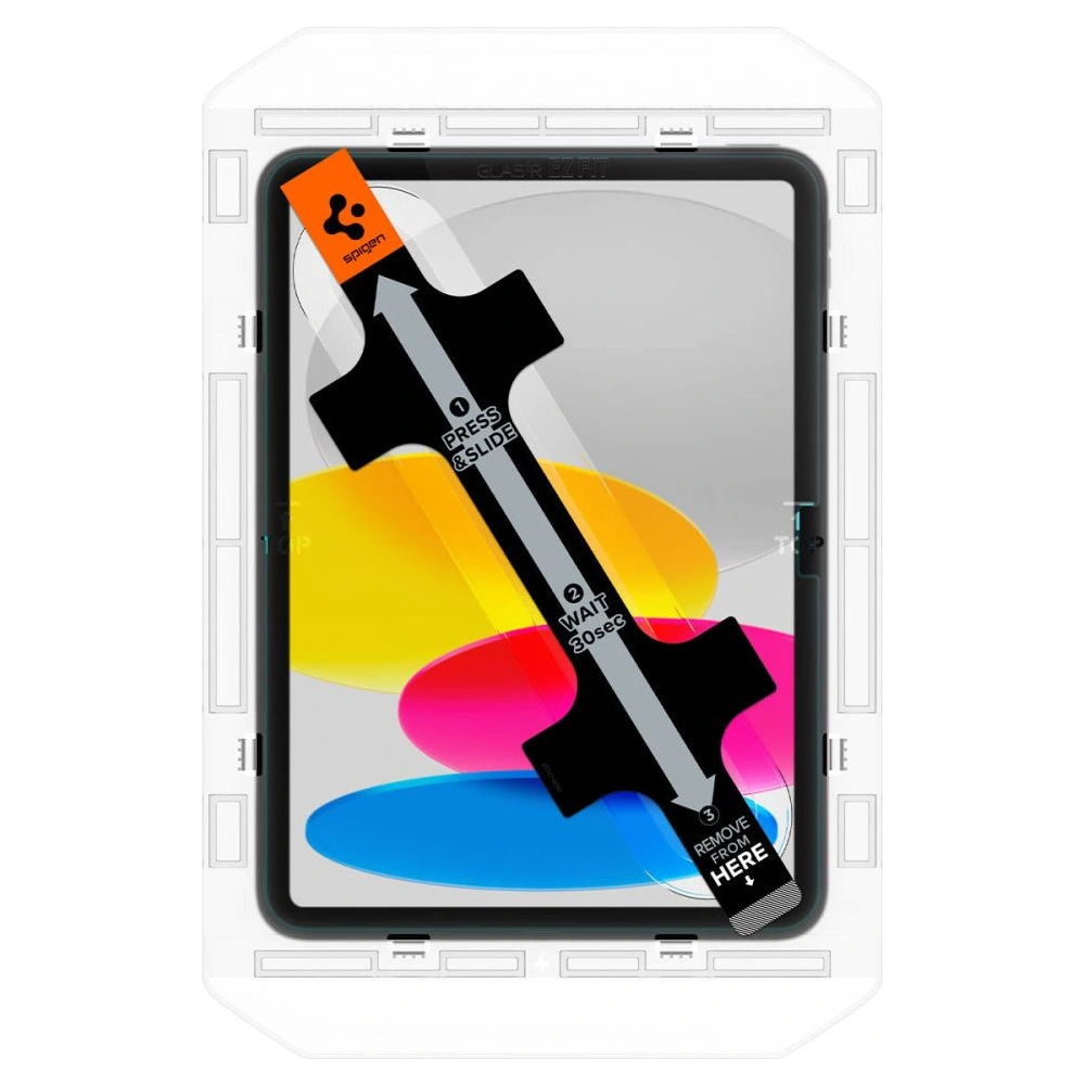 Hurtownia GSM - Gehärtetes Glas Spigen GLAS.tR ez Fit Apple iPad 10.9 2022 (10. Generation) Klar - SPN2639 - {ean13} - Hurt