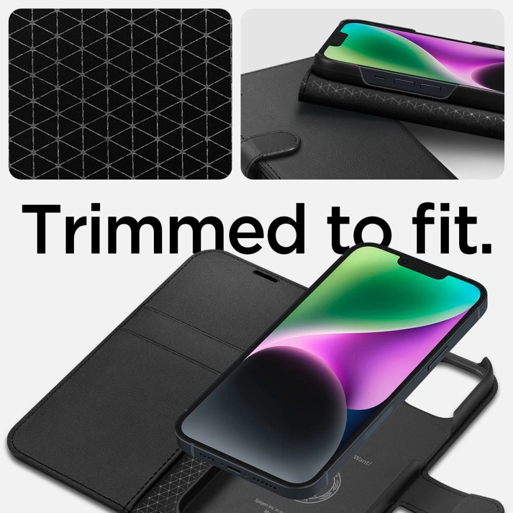 Hurtownia GSM - Etui Spigen Wallet S Apple iPhone 14 Fekete - SPN2640 - {ean13} - Hurt