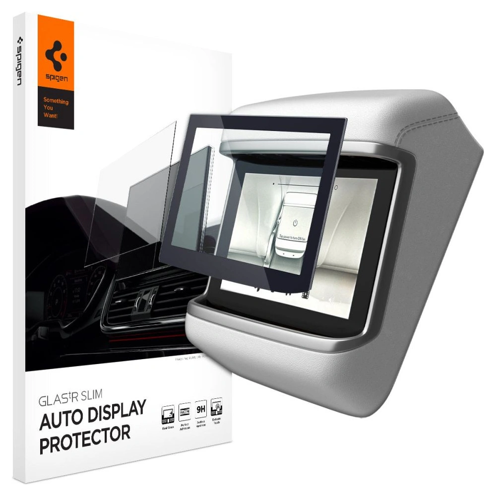 Hurtownia GSM - Gehärtetes Glas Spigen GLAS.tR Slim Tesla Model X 2022/Model S 2021 Schwarz - SPN2641 - {ean13} - Hurt
