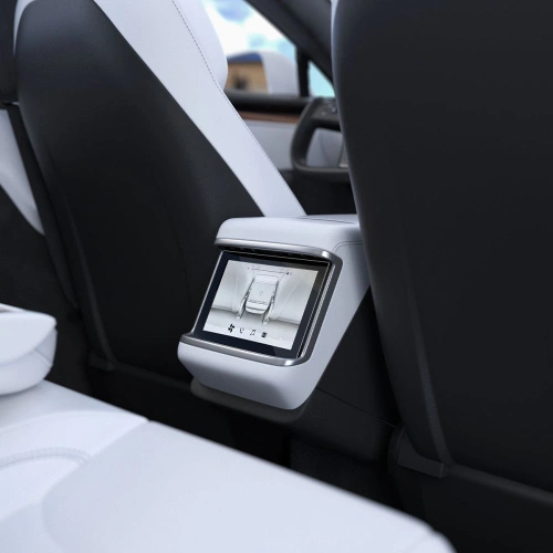 Szkło hartowane Spigen GLAS.tR Slim Tesla Model X 2022/Model S 2021 Black