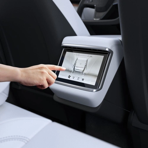 Szkło hartowane Spigen GLAS.tR Slim Tesla Model X 2022/Model S 2021 Black