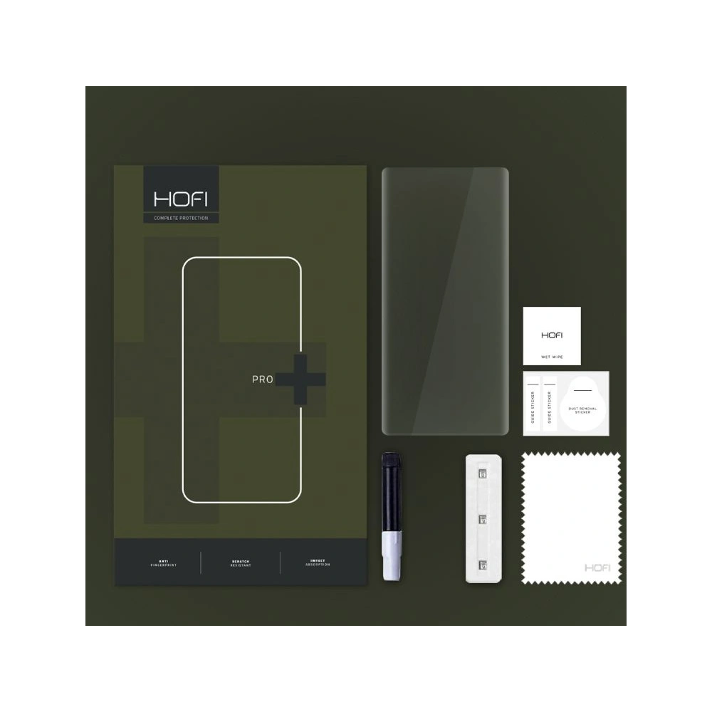 Hurtownia GSM - Edzett üveg UV ragasztóval Hofi UV Glass Pro+ Samsung Galaxy S23 Ultra Átlátszó - HOFI332 - {ean13} - Hurt