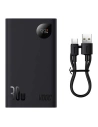 Hurtownia GSM - Powerbank Baseus Adaman 2, 20000mAh, 30W, 3xUSB, USB-C (fekete) - BSU3902 - {ean13} - Hurt