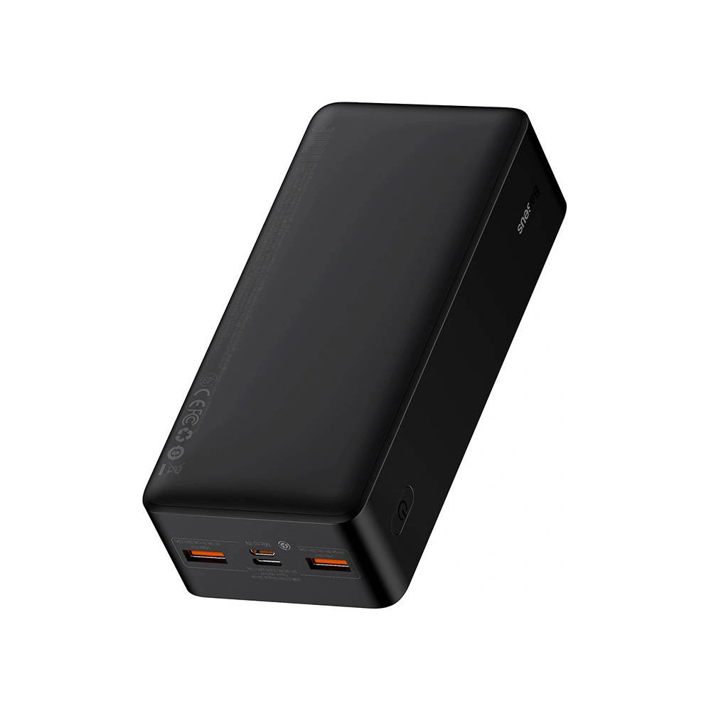 Hurtownia GSM - Powerbank Baseus Bipow 30000mAh, 2xUSB, USB-C, 20W (czarny) - BSU3907 - {ean13} - Hurt