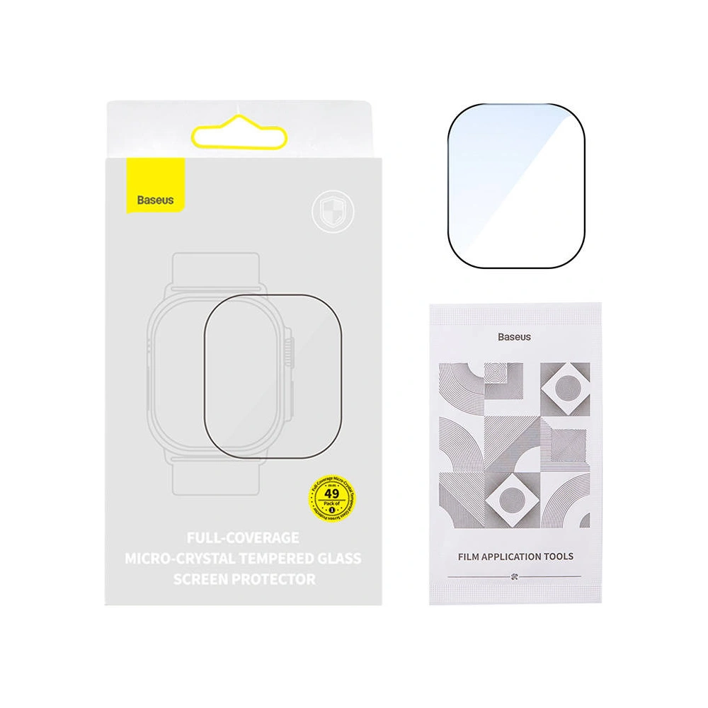 Hurtownia GSM - Edzett üveg Baseus Glass Apple Watch Ultra 49mm - BSU3908 - {ean13} - Hurt