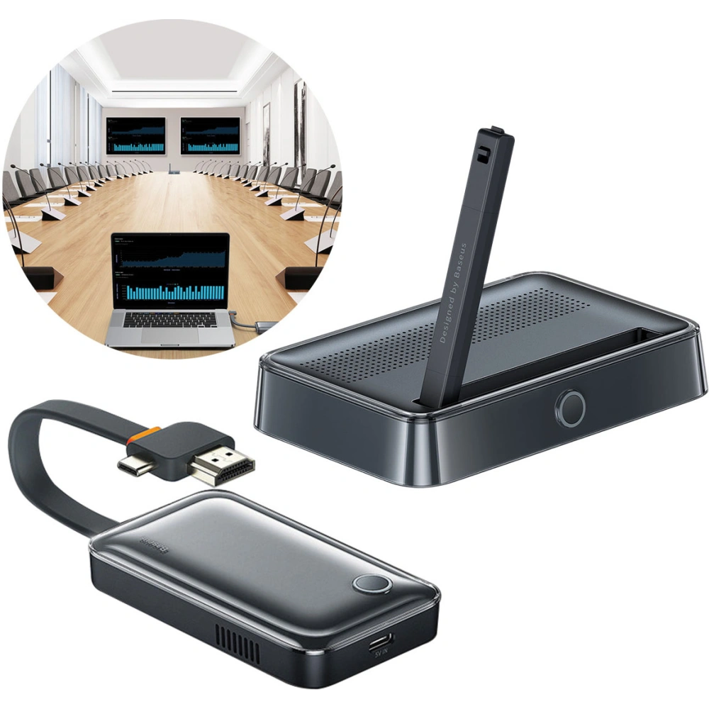 Hurtownia GSM - Videóátjátszó Baseus HDMI 4K 30Hz fekete - BSU3909 - {ean13} - Hurt