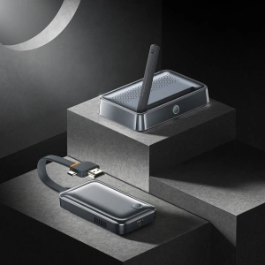 Transmiter video Baseus HDMI 4K 30Hz czarny