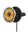 Hurtownia GSM - MagSafe Auto Halter mit kabellosem Ladegerät Baseus 15W für Lüftungsgitter + USB-A 25W schwarz - BSU3910 - {ean13} - Hurt
