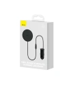 Hurtownia GSM - Uchwyt samochodowy z ładowarką bezprzewodową MagSafe Baseus 15W na kratkę nawiewu + USB-A 25W czarna - BSU3910 - {ean13} - Hurt