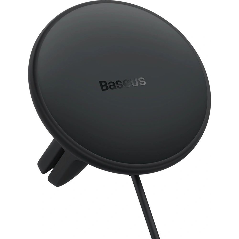 Hurtownia GSM - Upevnění do auta s bezdrátovou nabíječkou MagSafe Baseus 15W na mřížku ventilace + USB-A 25W černá - BSU3910 - {ean13} - Hurt
