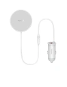Držák do auta s bezdrátovou nabíječkou MagSafe Baseus 15W na mřížku ventilace + USB-A 25W bílá
