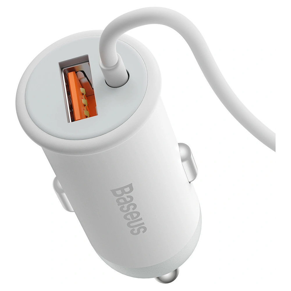 Hurtownia GSM - Držák do auta s bezdrátovou nabíječkou MagSafe Baseus 15W na mřížku ventilace + USB-A 25W bílá - BSU3911 - {ean13} - Hurt