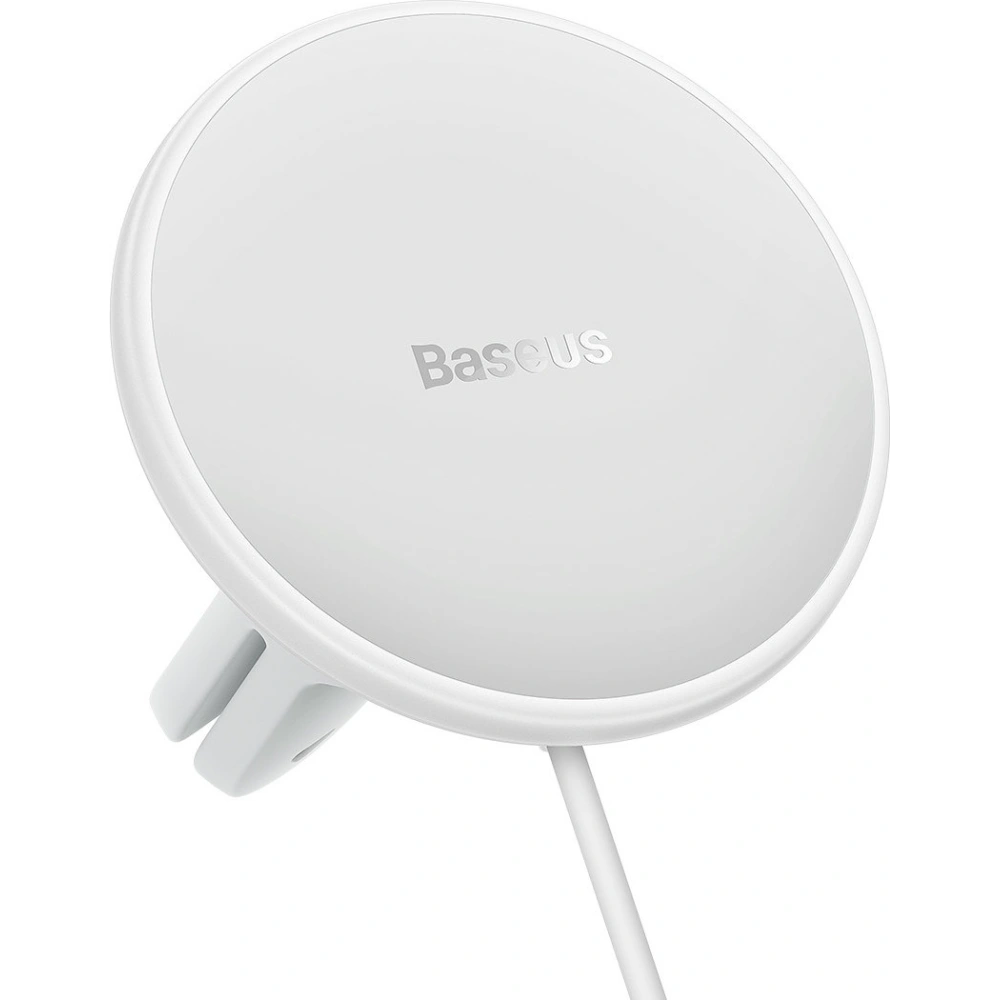 Hurtownia GSM - Držák do auta s bezdrátovou nabíječkou MagSafe Baseus 15W na mřížku ventilace + USB-A 25W bílá - BSU3911 - {ean13} - Hurt